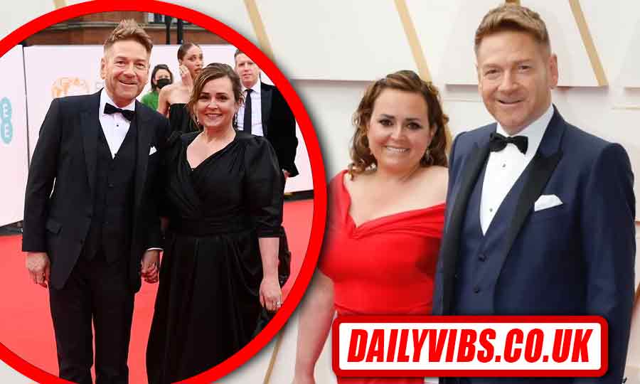 Lindsay Brunnock, British art director and wife of filmmaker Kenneth Branagh, attending a public event.