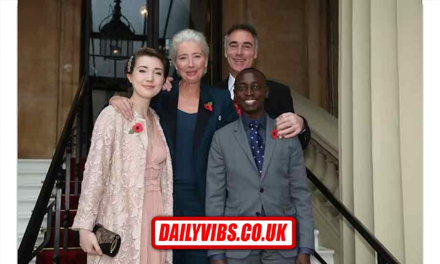 Tindyebwa Agaba Wise with Emma Thompson and Greg Wise